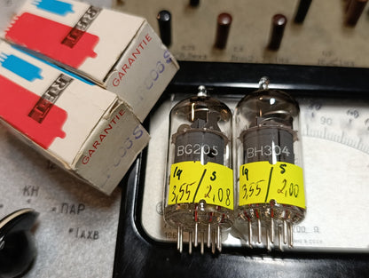 MATCHED 100% Pair TESLA EF806s  = EF86 = 6267 NOS NIB