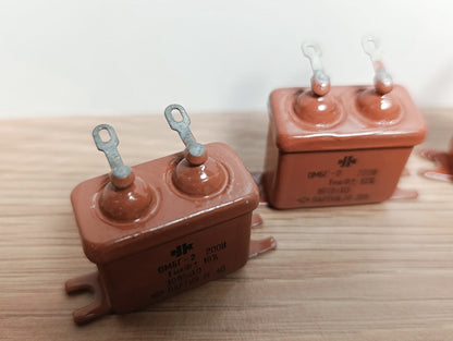 4Pcs. AUDIO CAPACITOR OMBG-2 200V 1uF 10% NOS OМБГ-2 USSR NOS