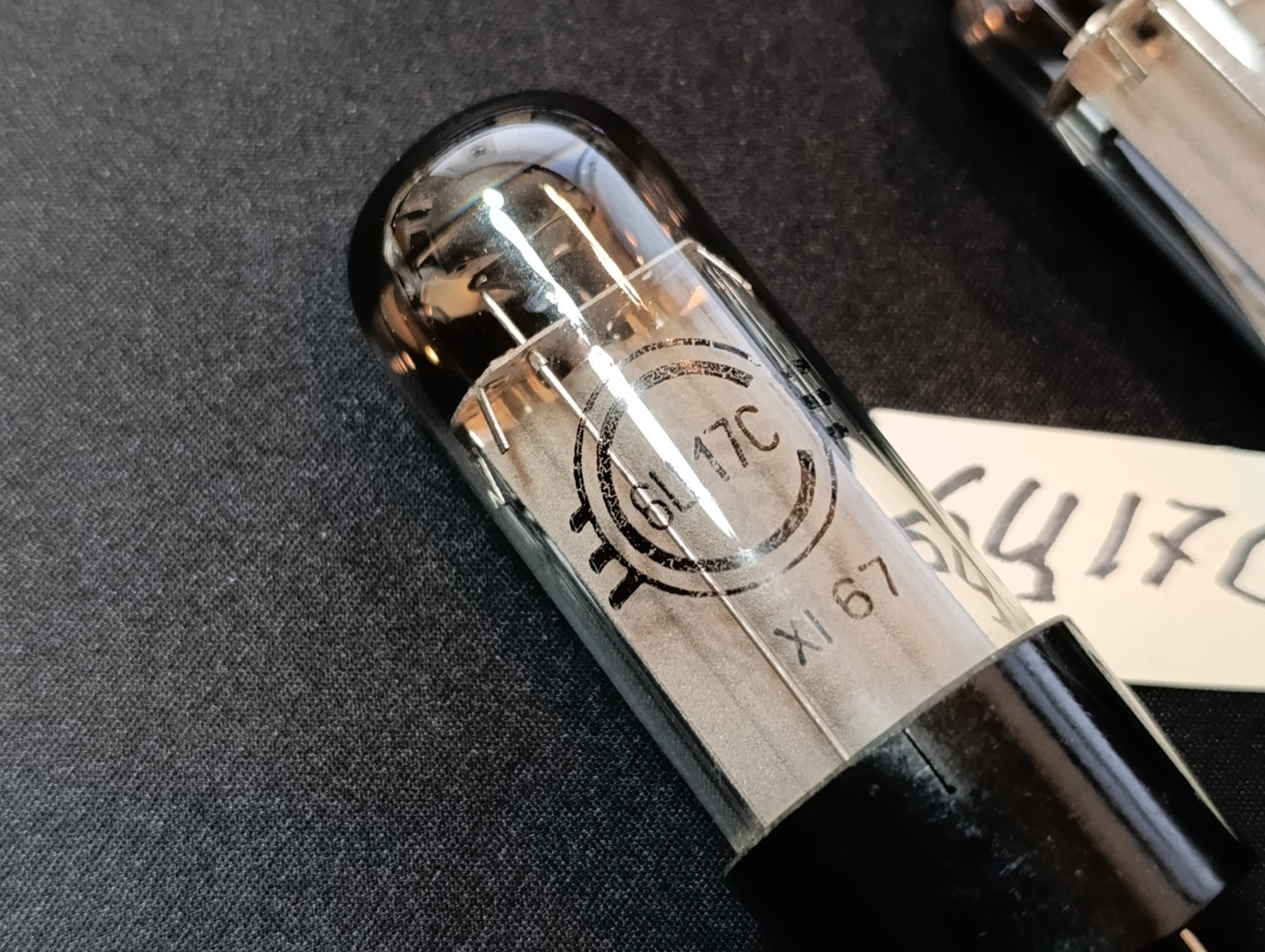 2 pcs LOT 6C17S tubes VERY RARE 60'S USED