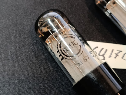 2 pcs LOT 6C17S tubes VERY RARE 60'S USED