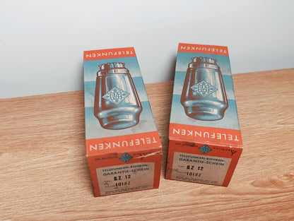 ONLY 1 Tube of Telefunken AZ12 Tube Röhre Original SEALED  NEW NOS NIB (1pc.)