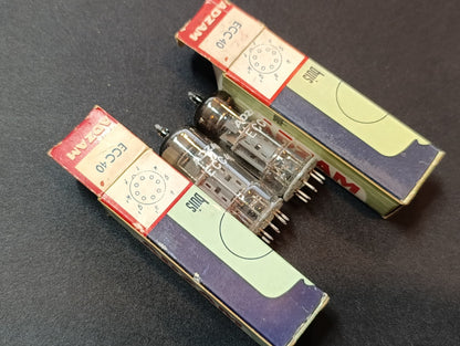 Pair Adzam ECC40 AA61 NOS NIB Double Triode Audio Tubes LC5 Same Code (2Pcs)