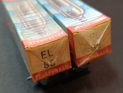 PAIR Vintage Telefunken EL86 EL 86 6CW5 Vacuum Amp Pentode NOS (2Pcs.)