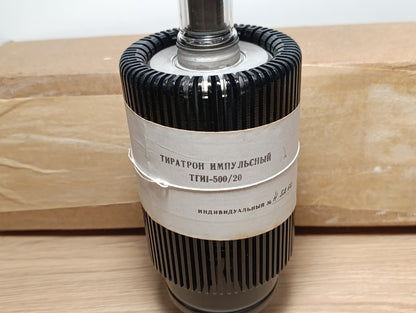 TGi1-500/20 SOVIET Thyratron TUBE NOS never used with BOX