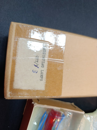 (3Pcs.) RED Indicator lamp LOT NEW NOS 48V