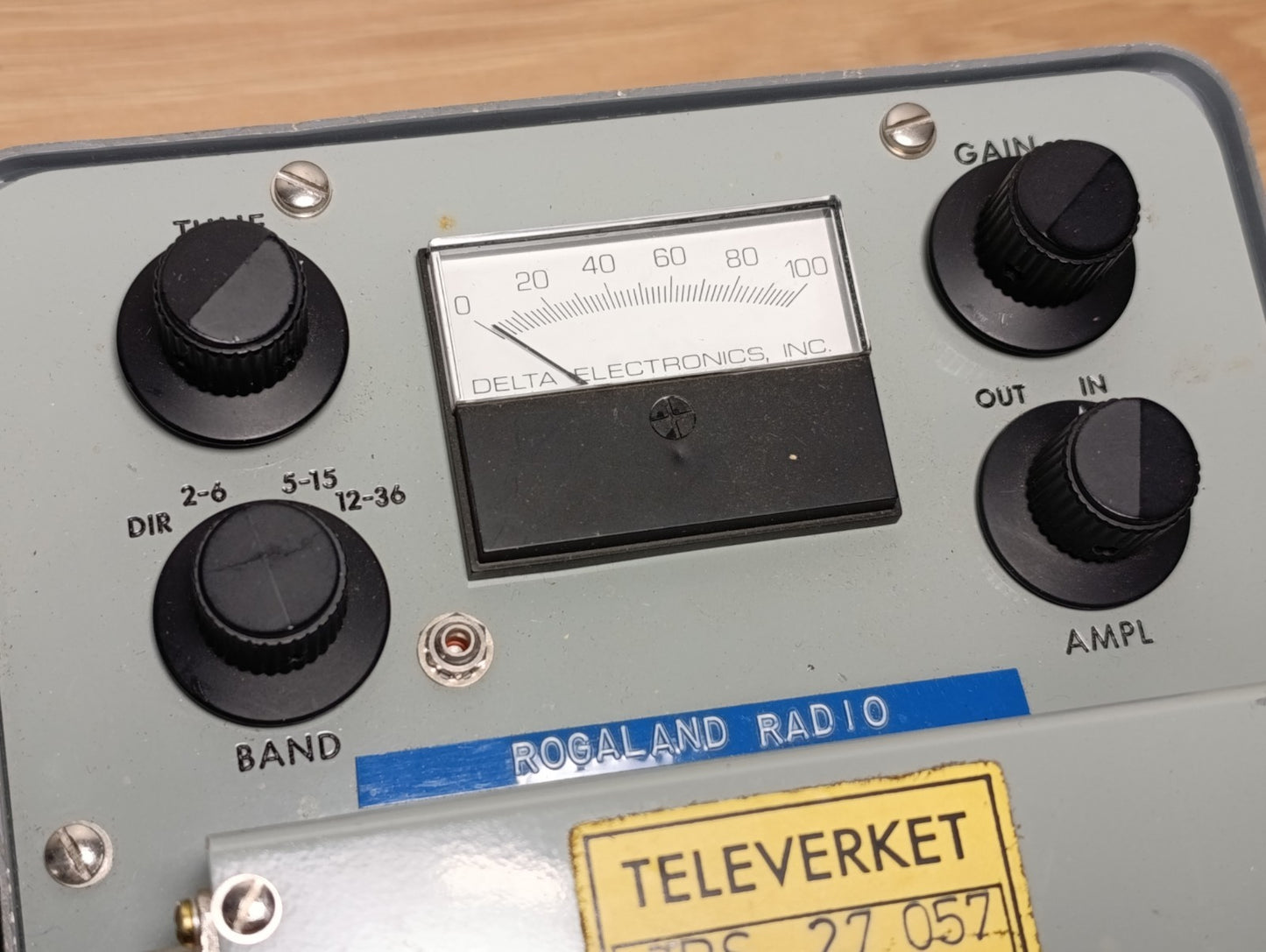 TeleverketOIB-2 TRS 27 Operting Impedence Bridge Used FROM Rogaland Radio USED