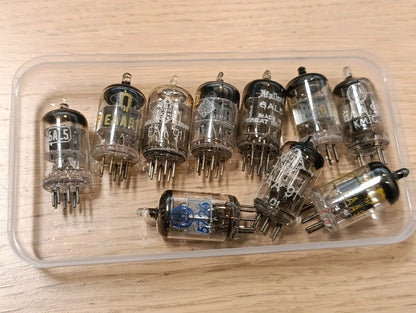 10PCS. LOT BRIMAR TF VALVO RFT EB91 6AL5 NEW OLD STOCK VALVE TUBE USED