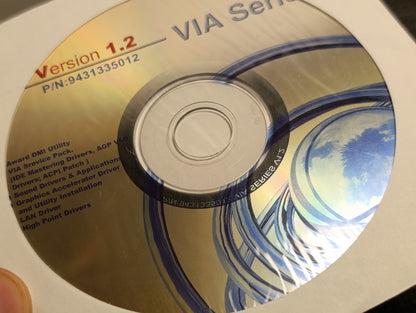 Via series Version 1.2 Installation Driver CD, P?N: 9431335012