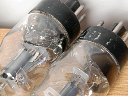 6F5M 3pcs USED 1950's TANTAL/REFLECTOR TRIODE VACUUM TUBE ~/6F5/