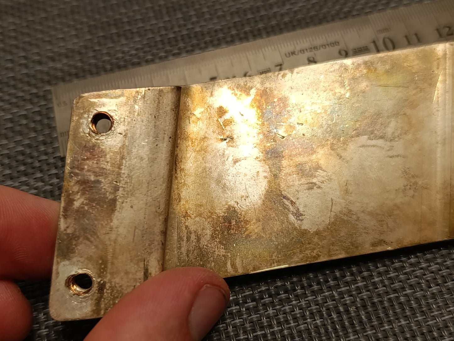 (Silver Plate ONLY) for Jennings CFEA-150 CFEA 150 Fixed Vacuum  Capacitor USED