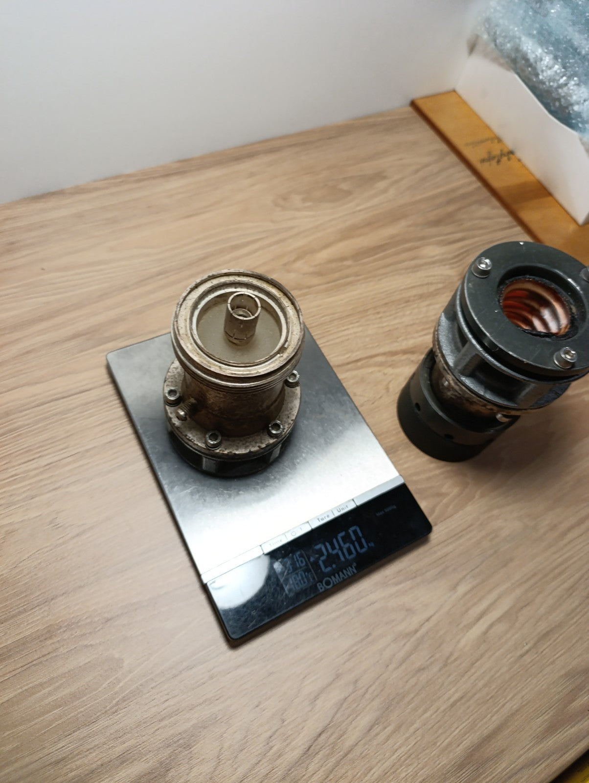 SPINNER Coupling Element Rigid Line Coaxial Connector Pull USED