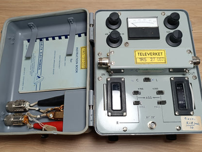 TeleverketOIB-2 TRS 27 Operting Impedence Bridge Used FROM Rogaland Radio USED