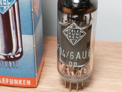 TESTED 1Pcs. EF94 Telefunken print 6AU6 tube NO diamond NIB NOS