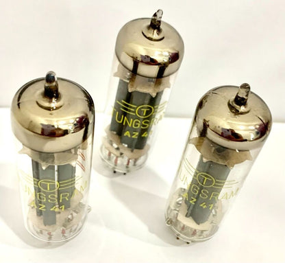 1 Pcs.  Vintage Tungsram AZ41 full wave rectifier Radio valve TUBE NOS / NEW