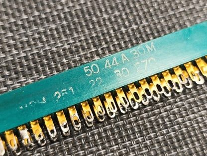 CINCH 50-44A-30 Card Edge Connector, Dual Side, 1.8 mm, 44 Pin USA made USED