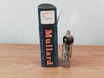 MULLARD EL81 (similar 6CJ6 CV2721) Valve Tube (1 Piece.) NOS NIB