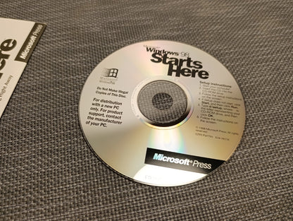 Microsoft Windows 98 Starts Here Press PC CD Rom Disc ( CD ONLY) CD 1897