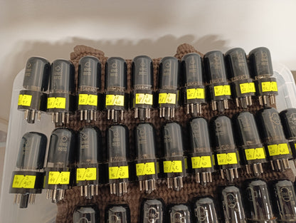 2x 6P6S / 6V6GT / 6П6С / 6P6P MATCHED PAIR (2pcs) 1980's VALVES / TUBES NEW NOS