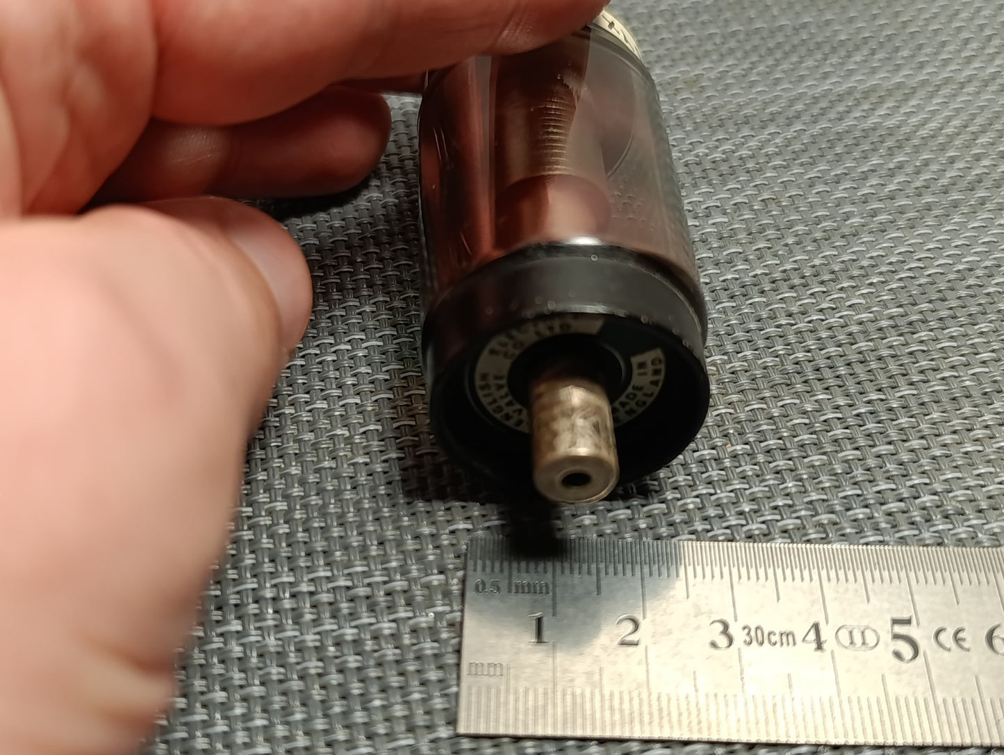 6PF 15KV 4A EEV Variable Vacuum Capacitor Used U6/15/4F English