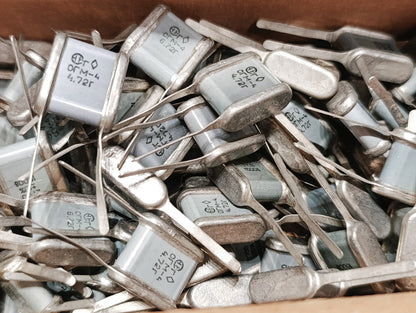 5 pcs. 2700pF 1600V 1.6kv Silver Mica Capacitors SGM-4 Soviet NOS USSR made