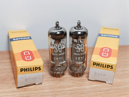 2 Pieces SQ E83F Philips Special Quality Gold Pins NOS Valve Tube NIB Heerlen