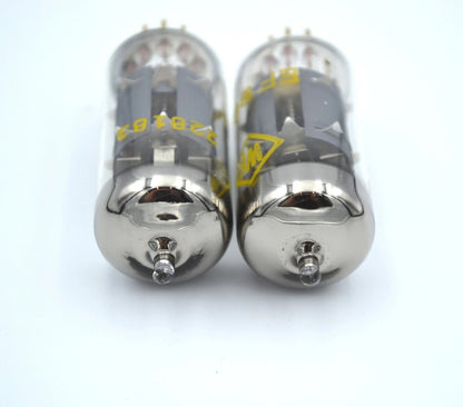 2PCS. LOT EF860 WF RFT  VACUUM TUBES NOS NEW GOLD PINS = EF800 EF80