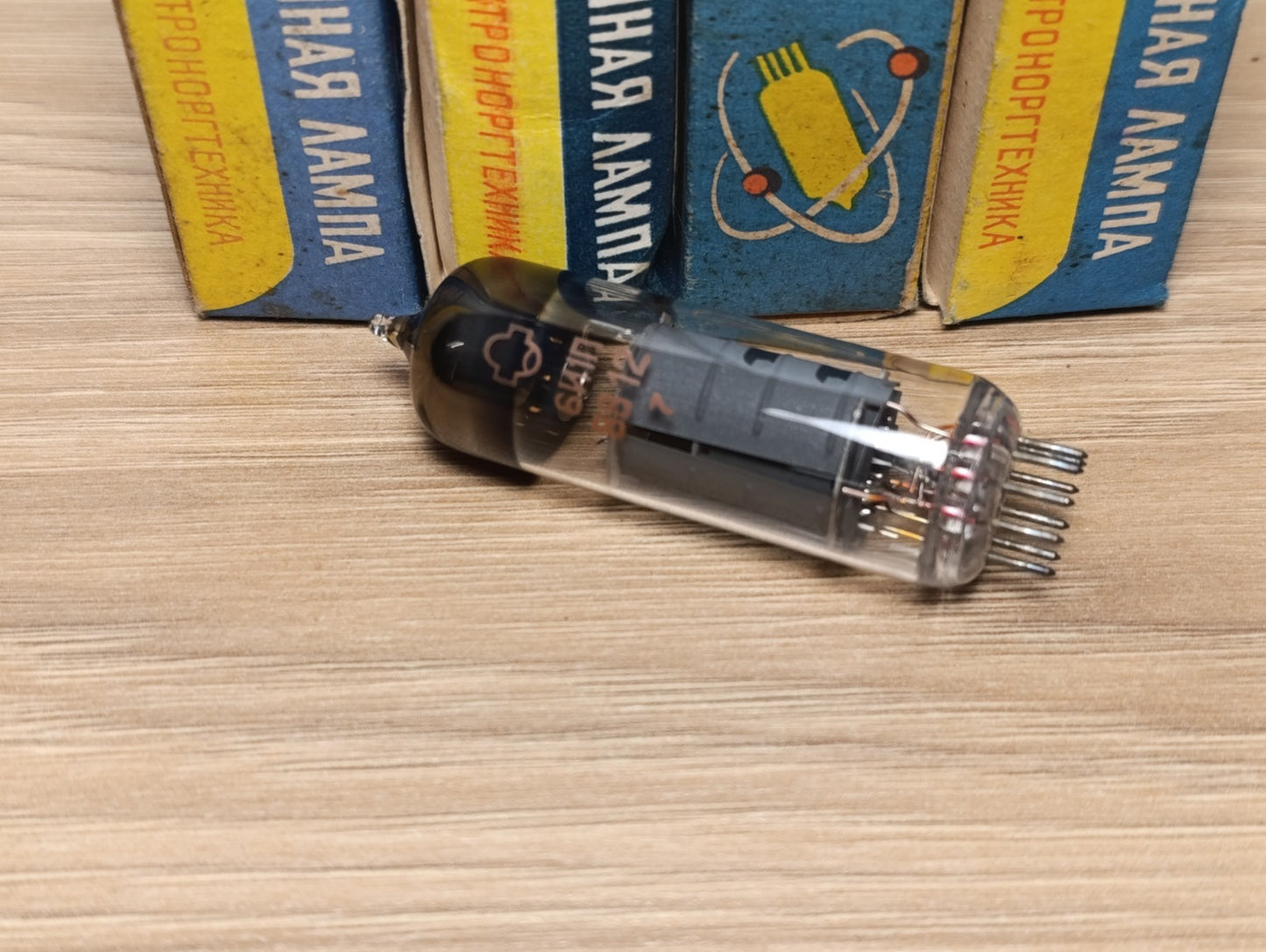 4pcs. 6I1P 6И1П TRIODE HEPTODE TUBES = ECH81 6AJ8 NOS Soviet NEW NOS 70-80's