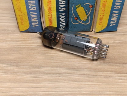 4pcs. 6I1P 6И1П TRIODE HEPTODE TUBES = ECH81 6AJ8 NOS Soviet NEW NOS 70-80's