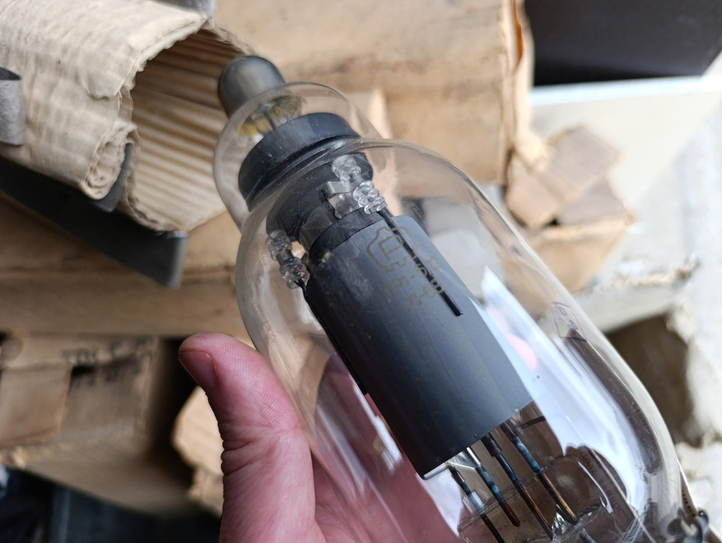 TR1-5/2 ТР1-5/2 high voltage thyratron tube soviet ussr lamp NOS RARE with Box