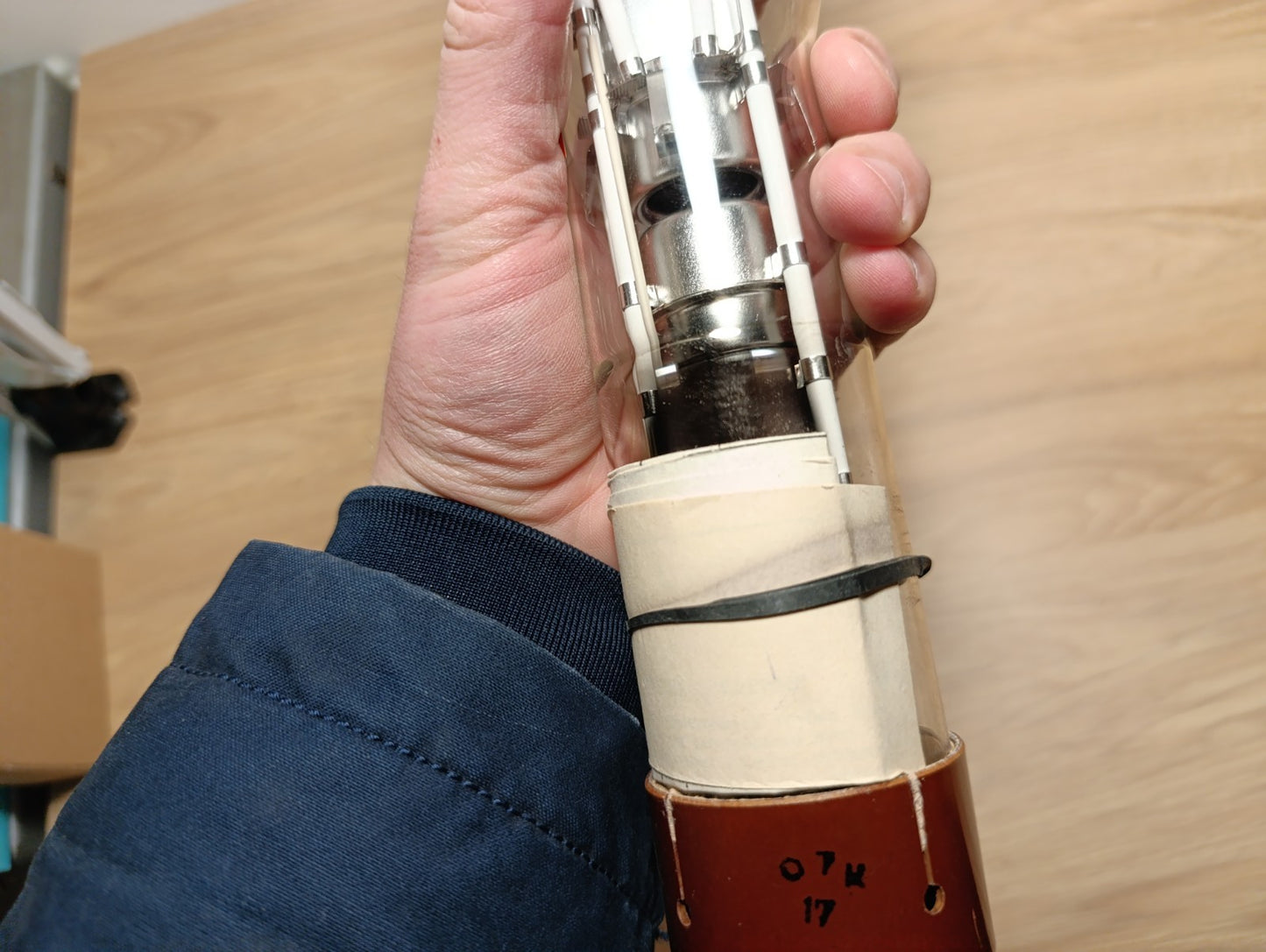 HUGE IF-7 иф-7 Potentialoscope Vintage Storage Radar Tube Soviet USSR NEW BOXED