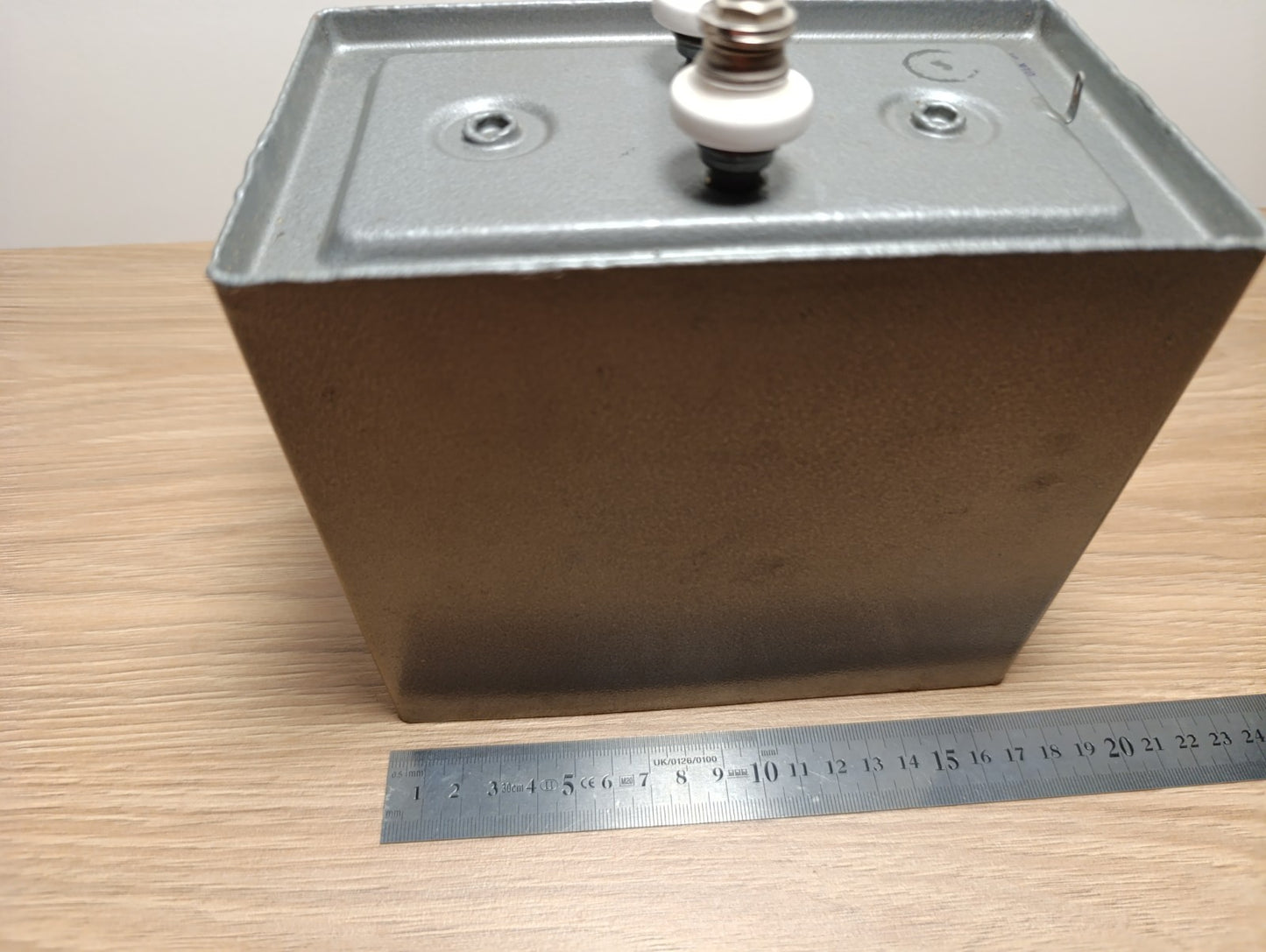 1Pcs. K41-1a 2.5kV 10uf  +-10% Paper High Voltage Capacitor NOS NEW
