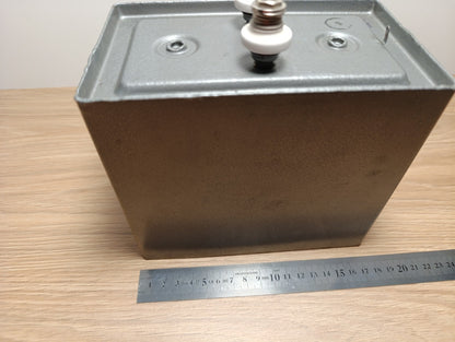 1Pcs. K41-1a 2.5kV 10uf  +-10% Paper High Voltage Capacitor NOS NEW