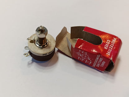 New Ohmite 0123 Model E Rheostat Wirewound Resistor 12-1/2W 5000ohm 0.05A