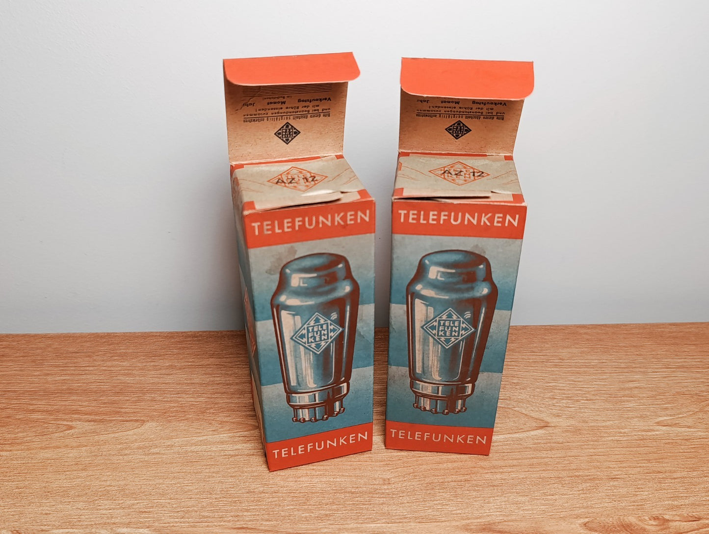 ONLY 1 Tube of Telefunken AZ12 Tube Röhre Original SEALED  NEW NOS NIB (1pc.)