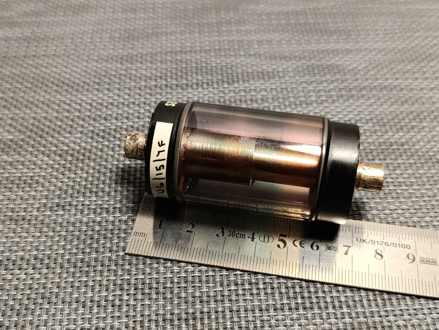 6PF 15KV 4A EEV Variable Vacuum Capacitor Used U6/15/4F English