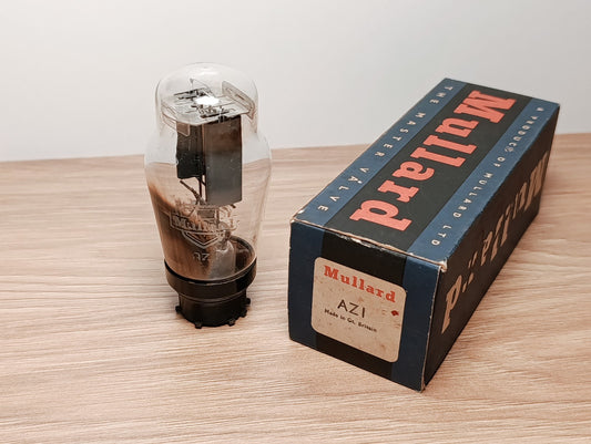 Mullard USED AZ1 FULL-WAVE VACUUM RECTIFIER TUBE = 140NG TAZ1 WE54 RAZ1 VG