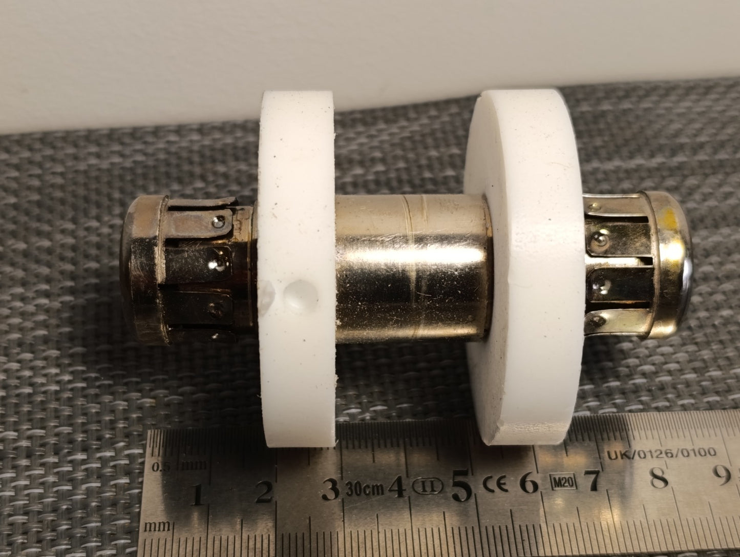 Spinner Rigid line coupling element EIA silver-plated BN
