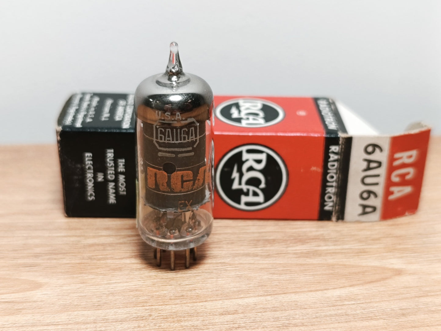 1Pcs. Tested NOS 6AU6A RCA ~  6AU6 EF94 Mic General Electric Co. USA made