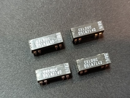 4Pcs. Celduc D91A7140 DIP REED Relay Housing Never Used NEW NOS