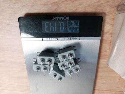 6Pcs. 1uF 400 V RUSSIAN PAPER IN OIL PIO AUDIO CAPACITORS MBGO-2 МБГO-2 NEW