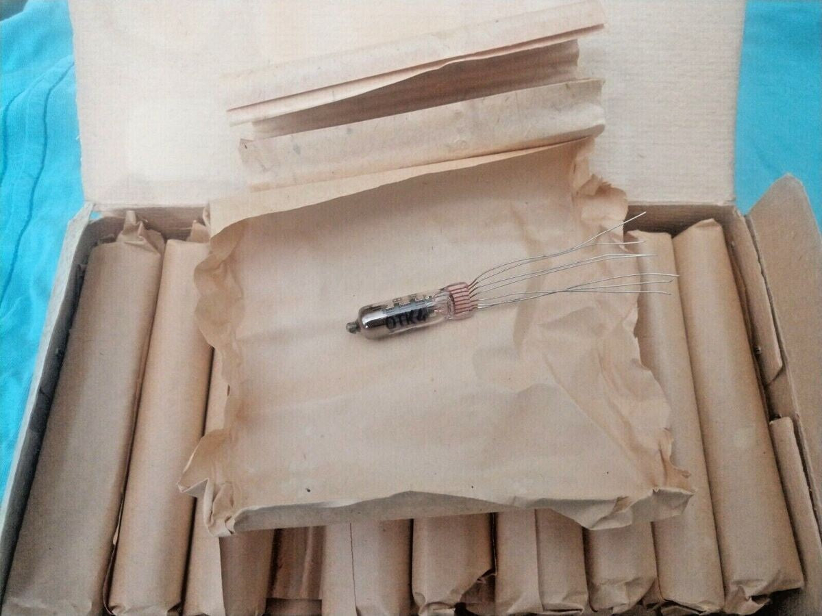 8 x NEW 6J1B-V / 6Ж1Б-В high-frequency pentode MILITARY TUBES EU