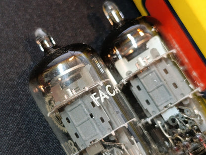 Pair VALVO ECC 808 (ECC808) Tubes USED (2pc lot) Original BOX Triode