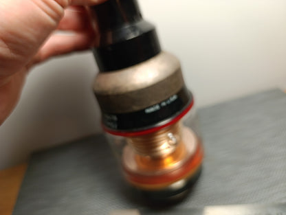 Used TT/Jennings Variable Glass Vacuum Capacitor UCSX-700 300-1000PF 7.5kV 60A