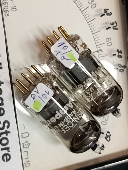 Pair Amperex gold 7308 = E188CC / E88CC Tube  Same Code VR5 USED TESTED (2pc)