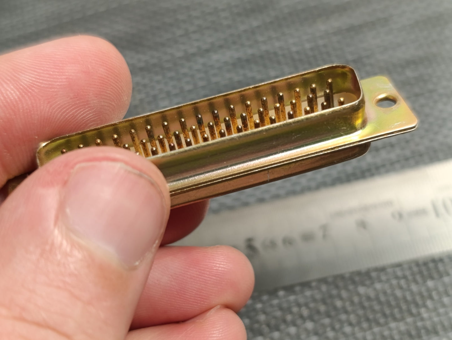 Cannon FR ITT DD-50P CONNECTOR 50 Pin USA made NEW d-sub