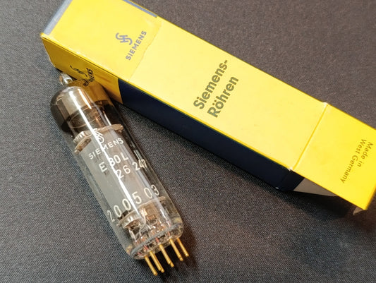 E80L / SIEMENS PIN GOLD / VALVE ( ELECTRONIC TUBE ) NOS NIB BOXED