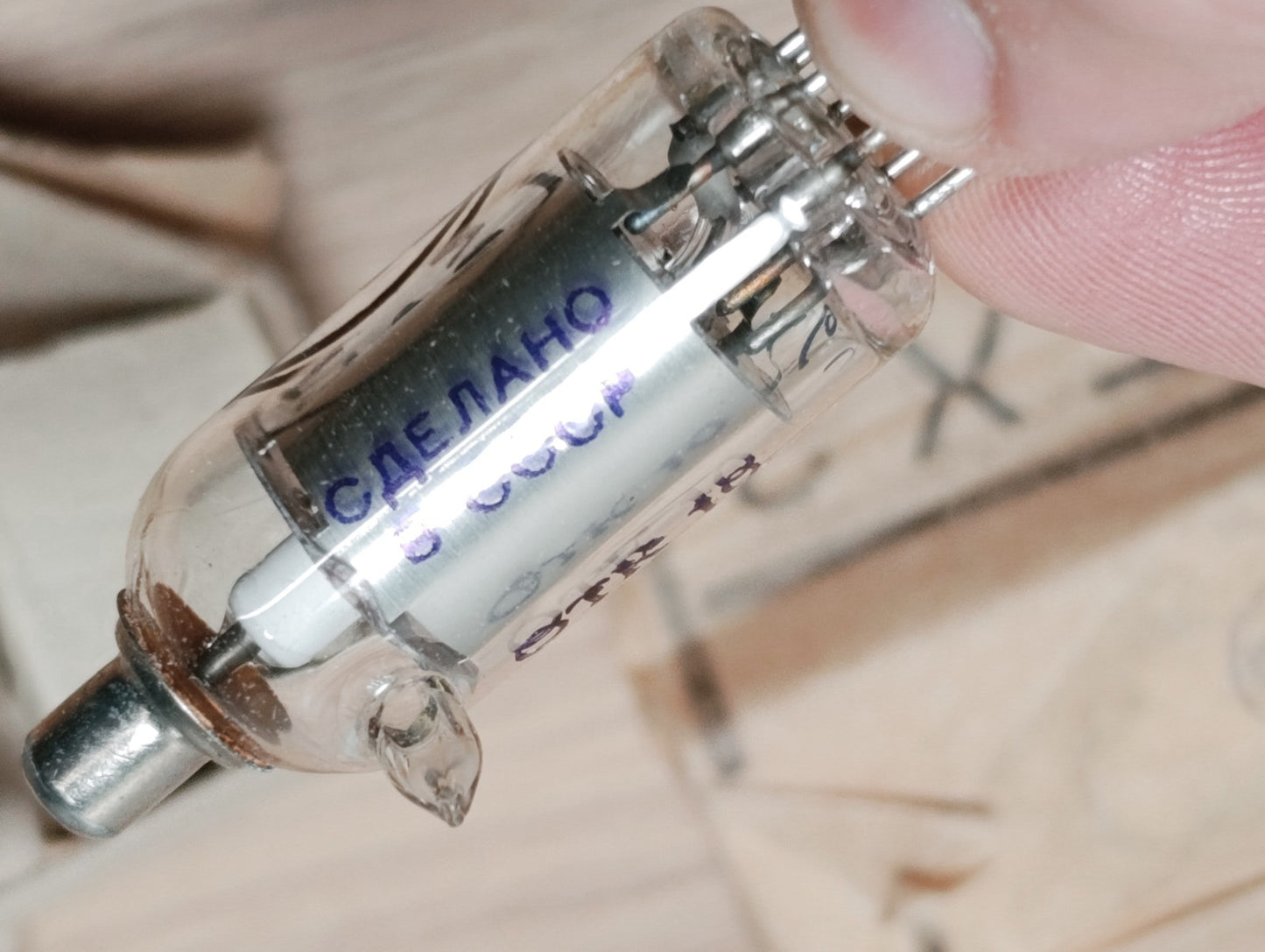 1pcs TX2 TH2 soviet Vintage Thyratron Tube 2800V Helium Filling Graphite Anode