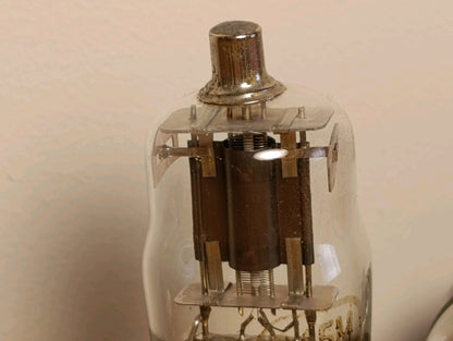 6F5M 3pcs USED 1950's TANTAL/REFLECTOR TRIODE VACUUM TUBE ~/6F5/
