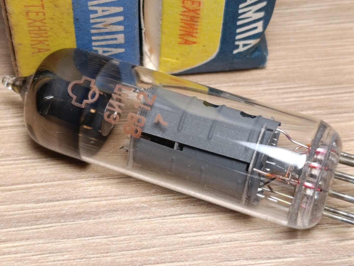 4pcs. 6I1P 6И1П TRIODE HEPTODE TUBES = ECH81 6AJ8 NOS Soviet NEW NOS 70-80's
