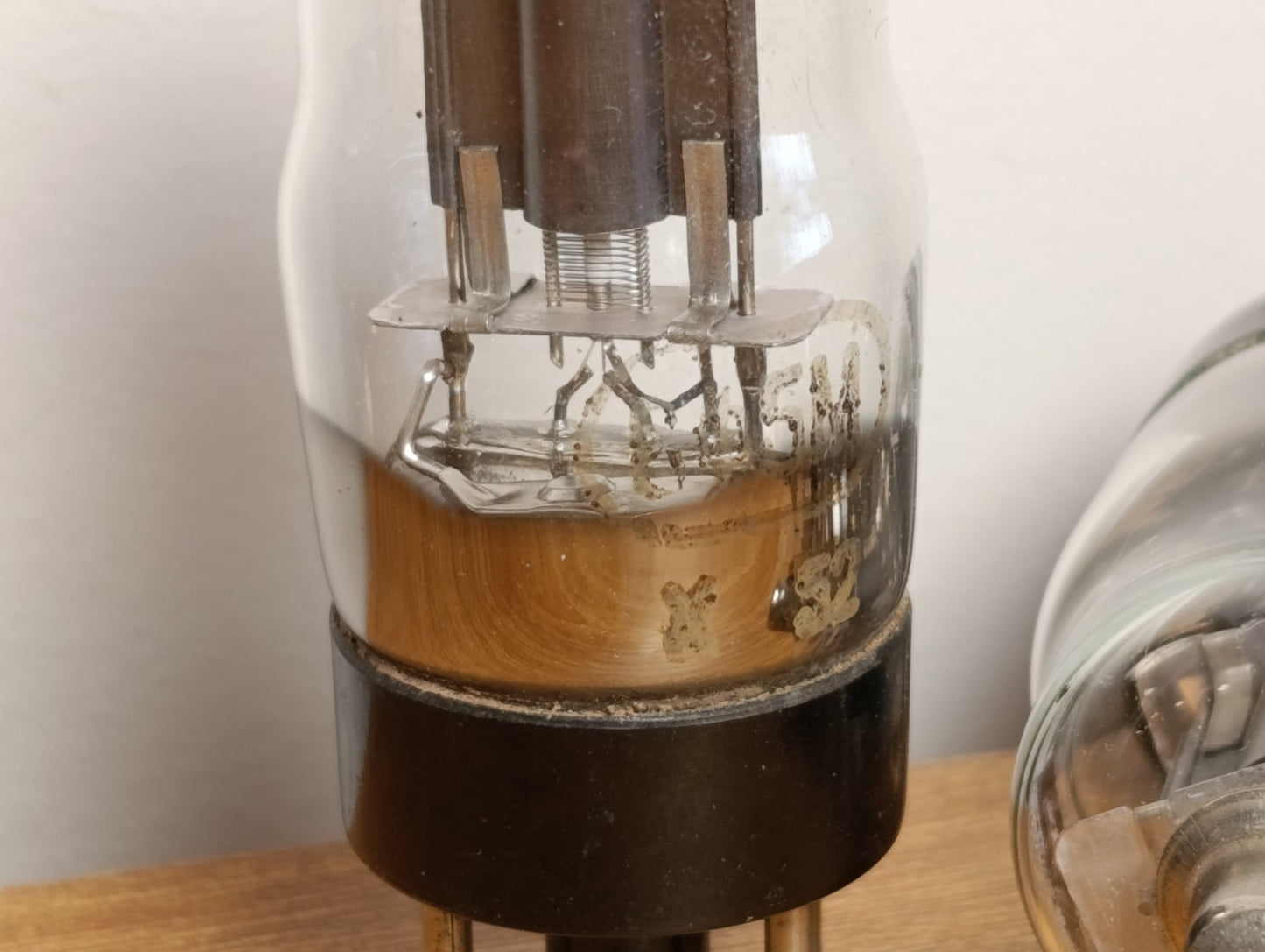 6F5M 3pcs USED 1950's TANTAL/REFLECTOR TRIODE VACUUM TUBE ~/6F5/